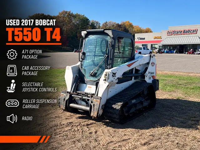 2017 Bobcat T550