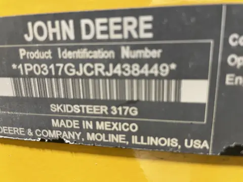 2024 John Deere 317G
